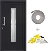 vidaXL Porte d'entrée anthracite 108x200 cm Voir les images du produit 1