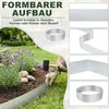 YZNAHRE 5m Rasenkante Metall Flexibel Verzinkt Produktbild-Vorschau 3