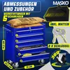 MASKO® Werkstattwagen 5 Schubladen, abschließbar, massives Produktbild-Vorschau 2
