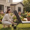 di volio Sonnenliege MEAPOL – grau, klappbare Gartenliege Produktbild-Vorschau 9