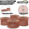 An illustration showing different sizes and material thickness of copper wire. Anteprima dell’immagine prodotto