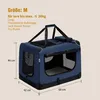 Faltbare Hundebox M 60x44x42cm, Robuste Transportbox Auto Produktbild-Vorschau 2