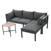 Flieks Gartenlounge-Set 4 Personen, Balkonmöbel Gartenmöbel Produktbild-Vorschau 9