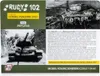 A collage of a tank model and historical images with descriptive text. Náhľad obrázku produktu