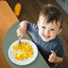 Relaxdays Platzdeckchen Kinder, Halbkreis, rutschfest, Produktbild-Vorschau 5