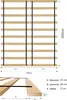 Stelaż WKŁAD drewniany ROLOWANY do ŁÓŻKA 160 x 200 cm (2 x Podgląd zdjęcia produktu 2