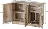 COSTWAY Sideboard mit 2 Schubladen, 3 Türen, 1 Produktbild-Vorschau 7
