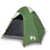 vidaXL Tenda da campeggio a cupola 2 persone Verde Anteprima dell’immagine prodotto 1