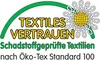 A certification logo for textiles. Produktbild-Vorschau