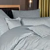 Janine Streifen-Bettwäsche modern classic anthrazit Bezug Produktbild-Vorschau 2
