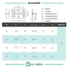 AG-BOX Scharniere 40mm Edelstahl A2, 10 Stück Produktbild-Vorschau 2