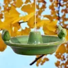 Vogeltränke, Vogelbad - grün - Rund - hängend, Vogelbecken Produktbild-Vorschau 1