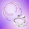 Hhm17 Hula Hop Bianco/Viola Con Magneti E Pesi + Contatore Anteprima dell’immagine prodotto 6