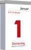 Tagesabreißkalender XXL 2026 - 9,9x14,3 cm 1 Tag auf 1 Produktbild-Vorschau 3