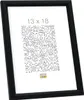 Deknudt S236K2 Holzrahmen schwarz 20x30 cm Produktbild-Vorschau 1