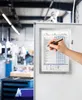 DURABLE DURAFRAME MAGNETIC NOTE A4 1 Stück silber Náhľad obrázku produktu 2