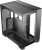 A black PC case with glass panels. Voir les images du produit