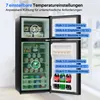 Merax 92L mini lednička s mrazákem 22 l, skleněnými dvířky Náhled obrázku produktu 9