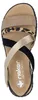 Rieker Damen Sandalette Mehrfarbig/Leopard Voir les images du produit 14