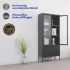 Mein-Regal Vitrine Paris aus Metall mit Schubladen und Produktbild-Vorschau 2