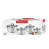 SET DE CUISSONS 8 pcs Set de casseroles à induction en Voir les images du produit 9