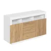 Merax Kommode Sideboard mit 3 Schubladen Und 2 Türen, Produktbild-Vorschau 12