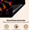 KitchenYeah© Herdabdeckplatte Blumen - Orange - Rosa - Produktbild-Vorschau 3
