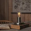 Lampa stołowa metalowa E27 GLANS żelazo szczotkowane Podgląd zdjęcia produktu 10