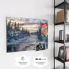 Magnettafel 120x90cm Pinnwand Whiteboard beschreibbar - Produktbild-Vorschau 4