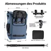 Torba na bagażnik Wiltec niebieska, plecak rowerowy 20 l, Podgląd zdjęcia produktu 3