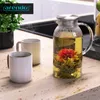 Szklana karafka Arendo z pokrywką i uchwytem, szklana Podgląd zdjęcia produktu 5