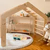 MeowBaby® Duży domek ze składaną drabinką dla dzieci Podgląd zdjęcia produktu 9