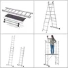 Trabattello a scala in alluminio KADAX 370 cm Anteprima dell’immagine prodotto 13
