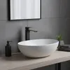 Miscelatore Lavabo Rea My1802-21B Urban High Black Anteprima dell’immagine prodotto 7