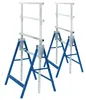 Klappbock Set 2tlg Metall höhenverstellbar 80-130cm bis Produktbild-Vorschau 3
