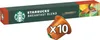 A box of Starbucks Breakfast Blend coffee capsules for Nespresso, with one capsule shown in the foreground. Produktbild-Vorschau