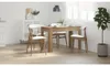 vidaXL Stół do jadalni Artisan dąb 120x60x76 cm materiał Podgląd zdjęcia produktu 3
