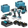 Makita DLX4196JX1 Kit combinato Set di utensili LXT incl. Anteprima dell’immagine prodotto 6
