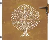 vidaXL Gartentor 85x75 cm Cortenstahl Baum-Design Produktbild-Vorschau 3