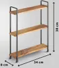 METALTEX Gewürzregal York Lava 3-Etg. 113531 8002523508034 Anteprima dell’immagine prodotto 5