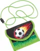 WEDO Brustbeutel Fußball aus Polyester, Sicherheitskordel Produktbild-Vorschau 1