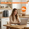 Heißluftfritteuse 4 Liter, 1500W, 5-in-1 Airfryer, Air Produktbild-Vorschau 8