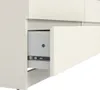Noulan Kommode 6 Schubladen, weißes Esche Nachbildung. Produktbild-Vorschau 6