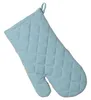Topfhandschuh - Gelb - Blau - Baumwolle - 18 x 31 cm Produktbild-Vorschau 2
