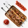 Dlouhé grilovací špízy 45 cm na zeleninu a maso Náhled obrázku produktu 2