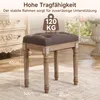 HomeMiYN Banc d'entrée rembourré, tabouret pour enfiler les Voir les images du produit 4