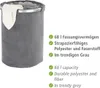 WENKO Wäsche Sammler CORDOBA Grau 68 L Korb Box Sack Produktbild-Vorschau 3