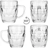6x Dublin Bierkrug 400ml mit Relief & Henkel Bierhumpen Produktbild-Vorschau 4