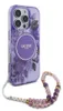 GUESS Handyhülle per iPhone 16 Pro Max, Guess IML Flowers Anteprima dell’immagine prodotto 4