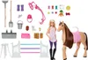 Poupée Barbie avec un cheval et une écurie MATTEL HXJ44 Voir les images du produit 17